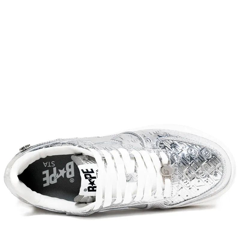 Structured shock absorption Shock Design A Bathing Ape Bape Sta #5 - Silver
