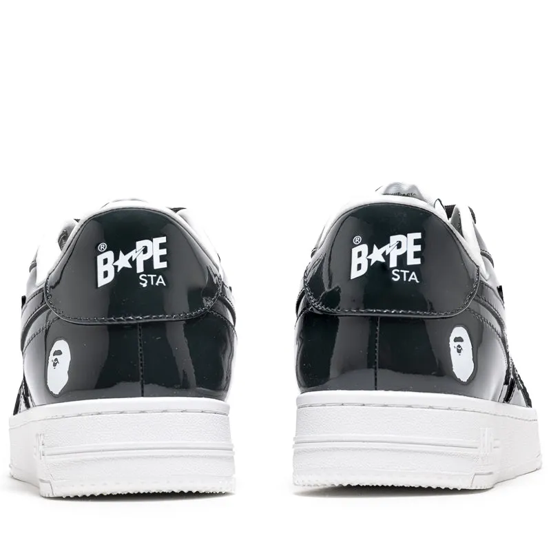 A Bathing Ape Bape Sta Icon - Black Multi Density Midsole Anti Abrasion