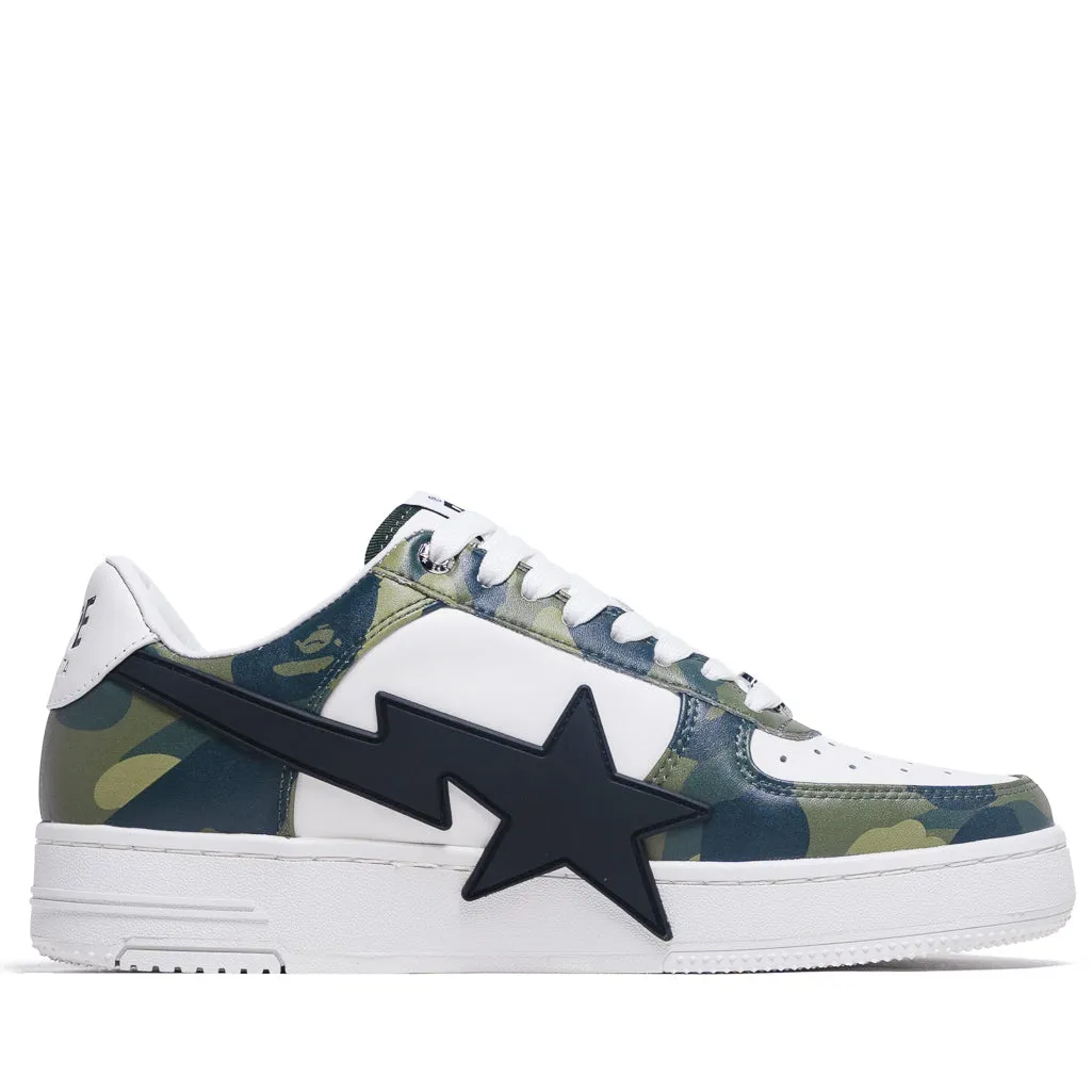 A Bathing Ape Bape Sta OS #1 M1 - Green Vibrant lining Lace Up System