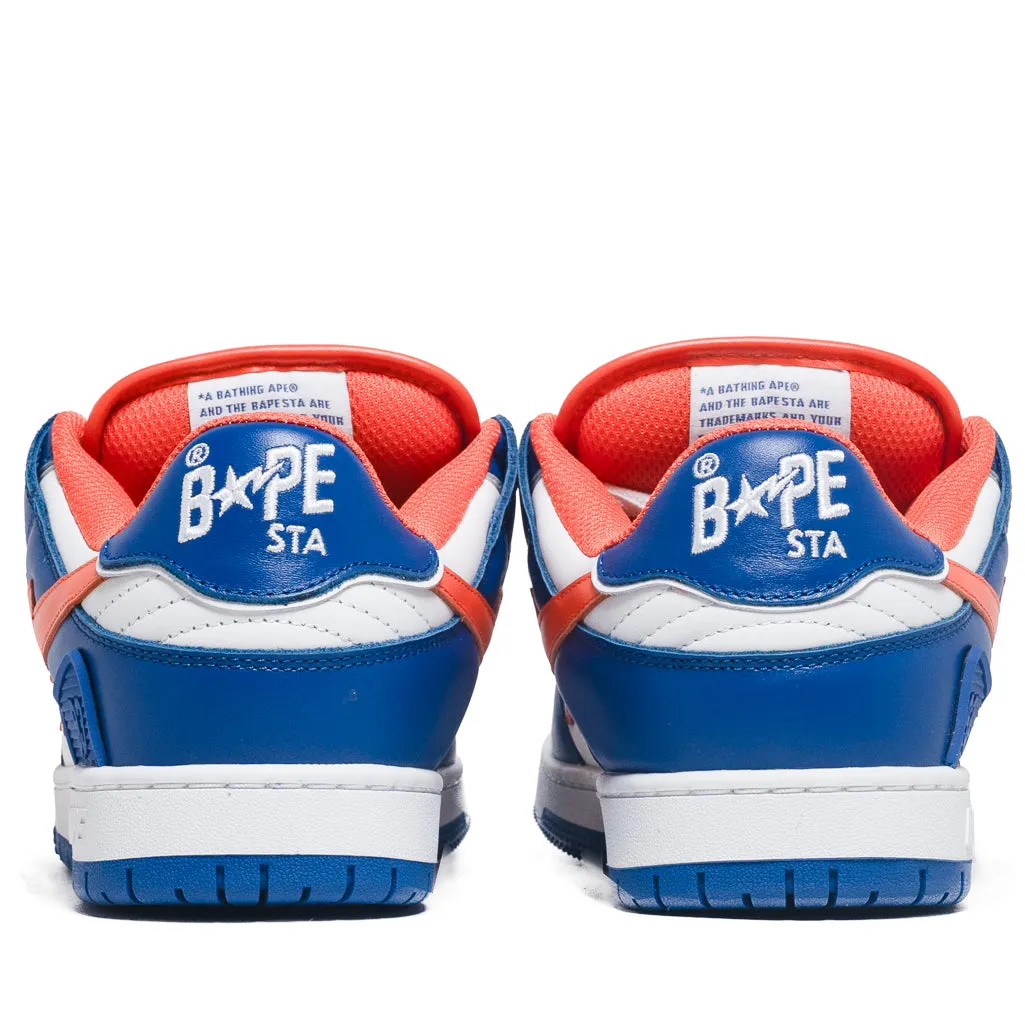 Sneaker Innovation Textured Grip A Bathing Ape New Bape Sk8 Sta #1 M2 - Blue/Orange