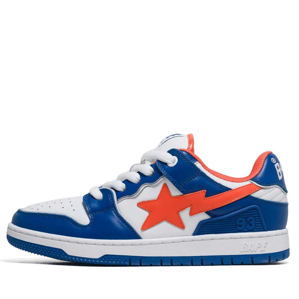 A Bathing Ape New Bape Sk8 Sta #1 M2 - Blue/Orange Active Run Non Toxic Adhesives
