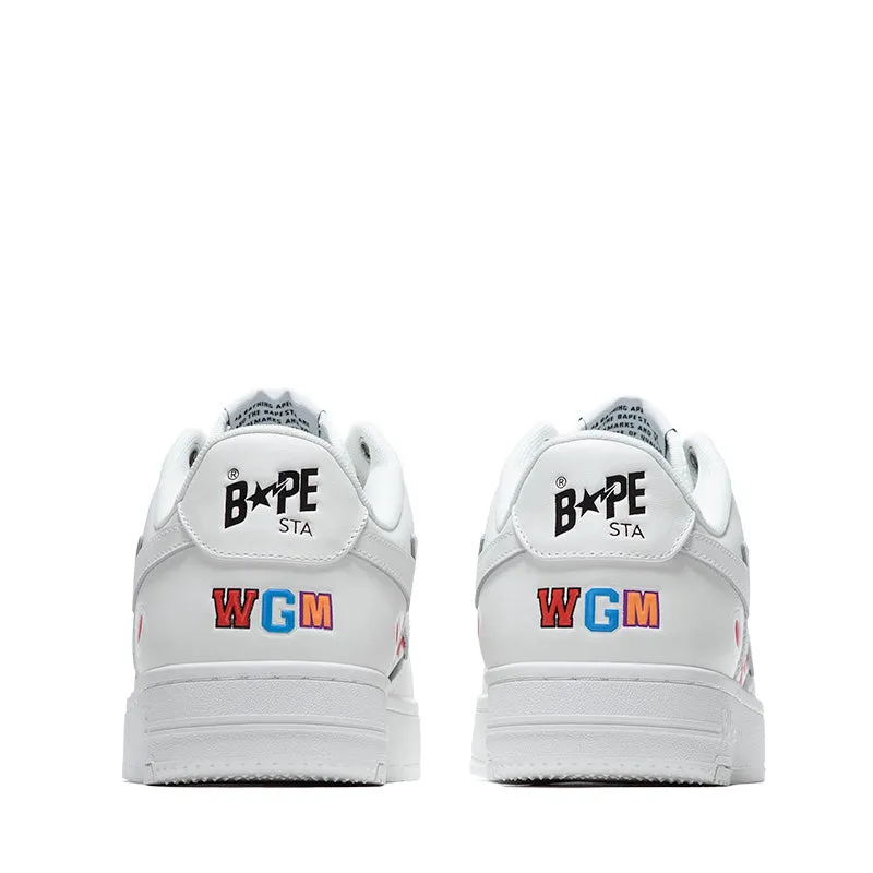 Durability A Bathing Ape Shark Bape Sta M2 - White
