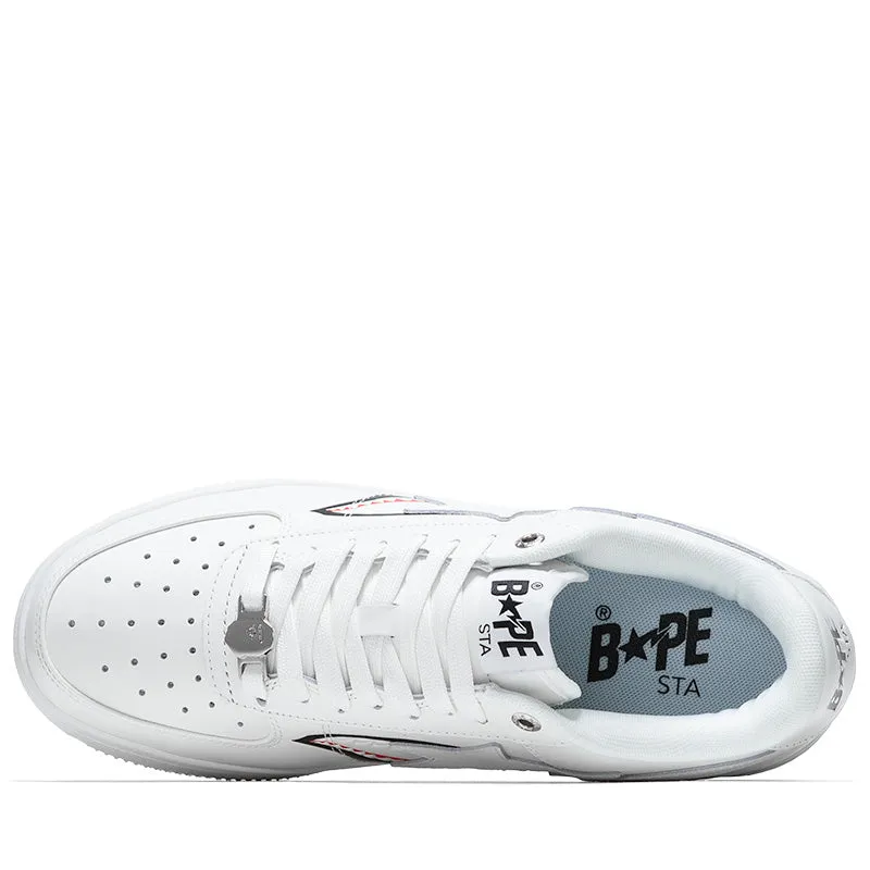 Street Motion Comfort Fit Technology A Bathing Ape Shark Bape Sta M2 - White