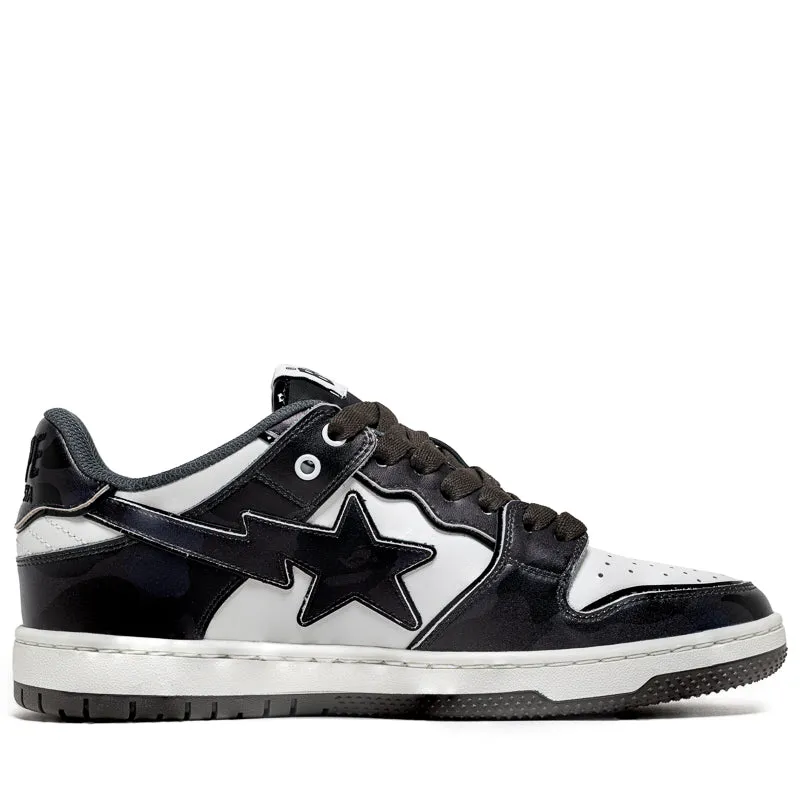 A Bathing Ape Sk8 Sta #1 - Black Flexible Sole Unit