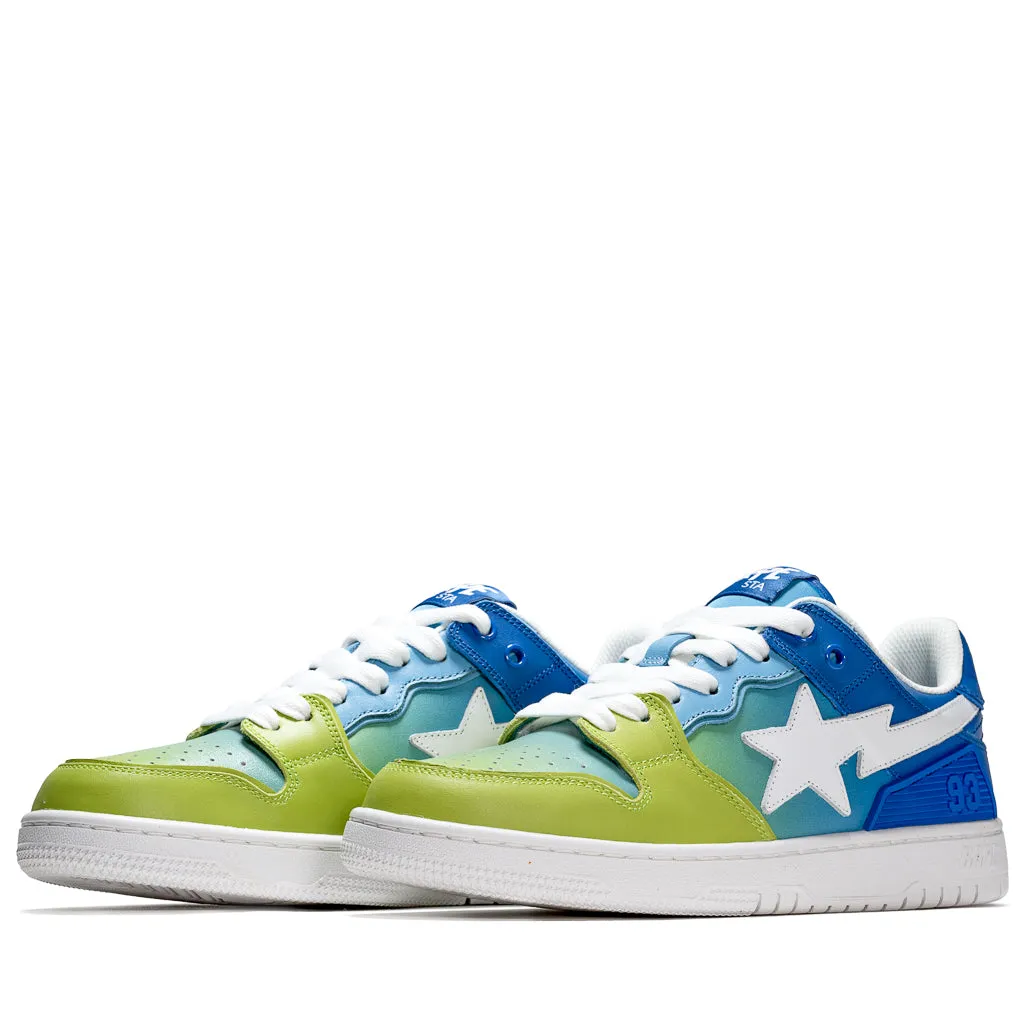 A Bathing Ape Sk8 Sta #1 - Blue Soft foam Stitchless Seams