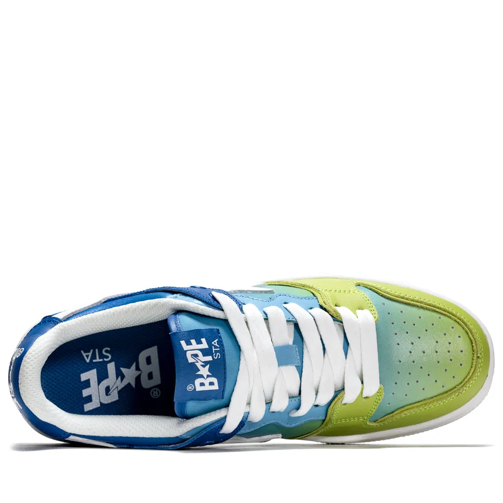A Bathing Ape Sk8 Sta #1 - Blue Airflow Channeling