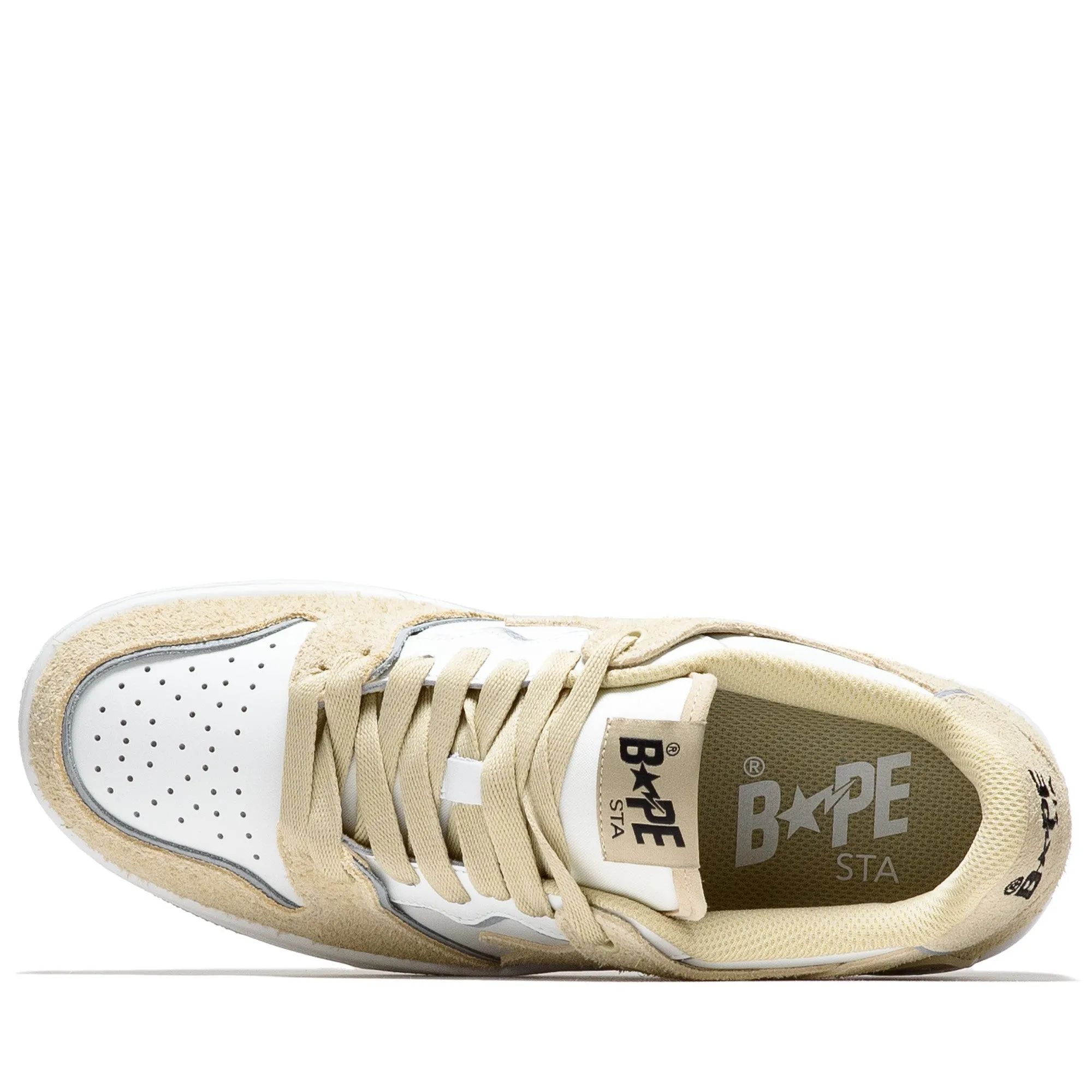 Maximum Cushioning Comfort Step A Bathing Ape Sk8 Sta #3 - Beige