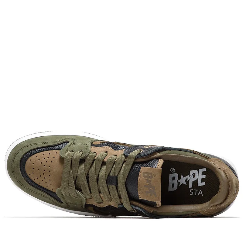 Soft Texture Foam Frame A Bathing Ape Sk8 Sta #6 M1 - Olive Drab
