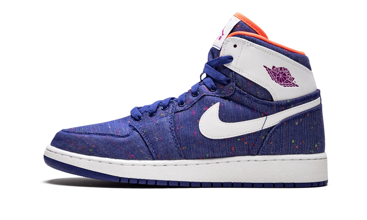Tension Balanced Lacing Odor Resistant Technology Air Jordan 1 Retro High OG GS "Denim"