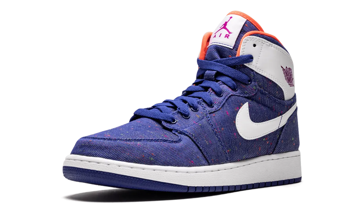 Responsive Feel Knit Fabric Integration Air Jordan 1 Retro High OG GS "Denim"
