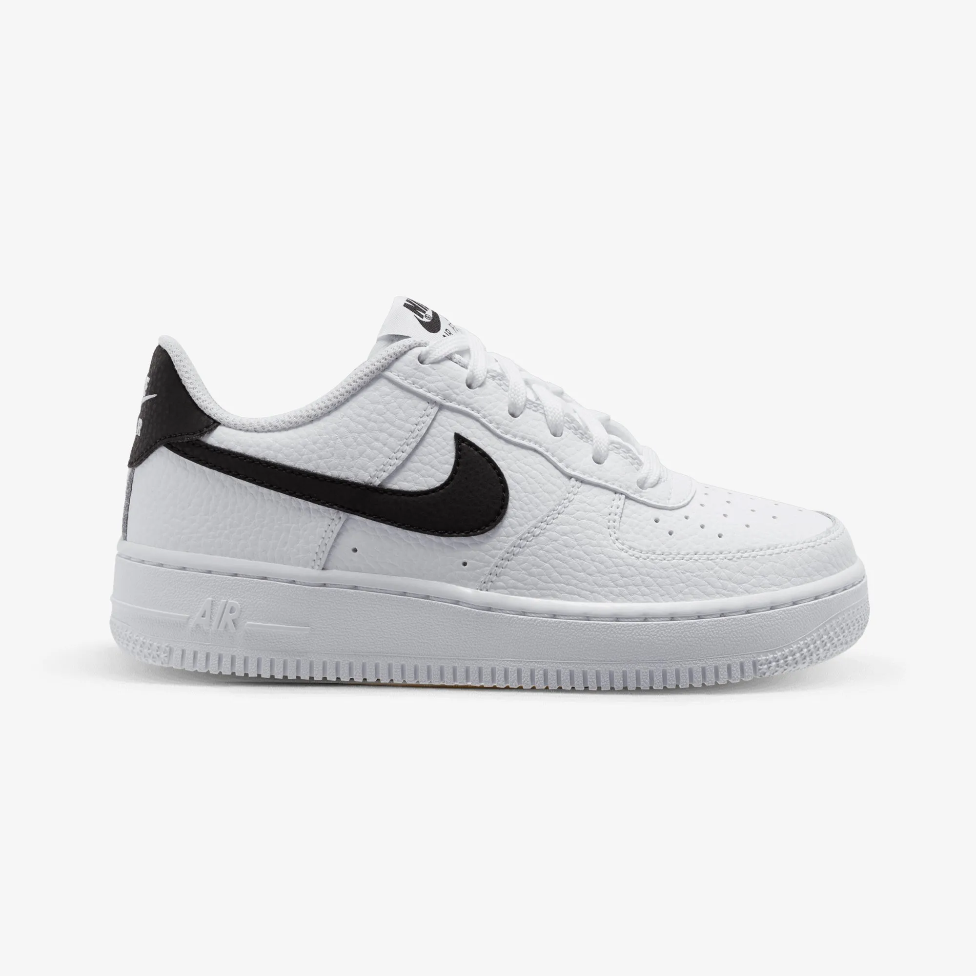 Plush Cushion No Bulk NIKE | AIR FORCE 1 { WHITE/BLACK