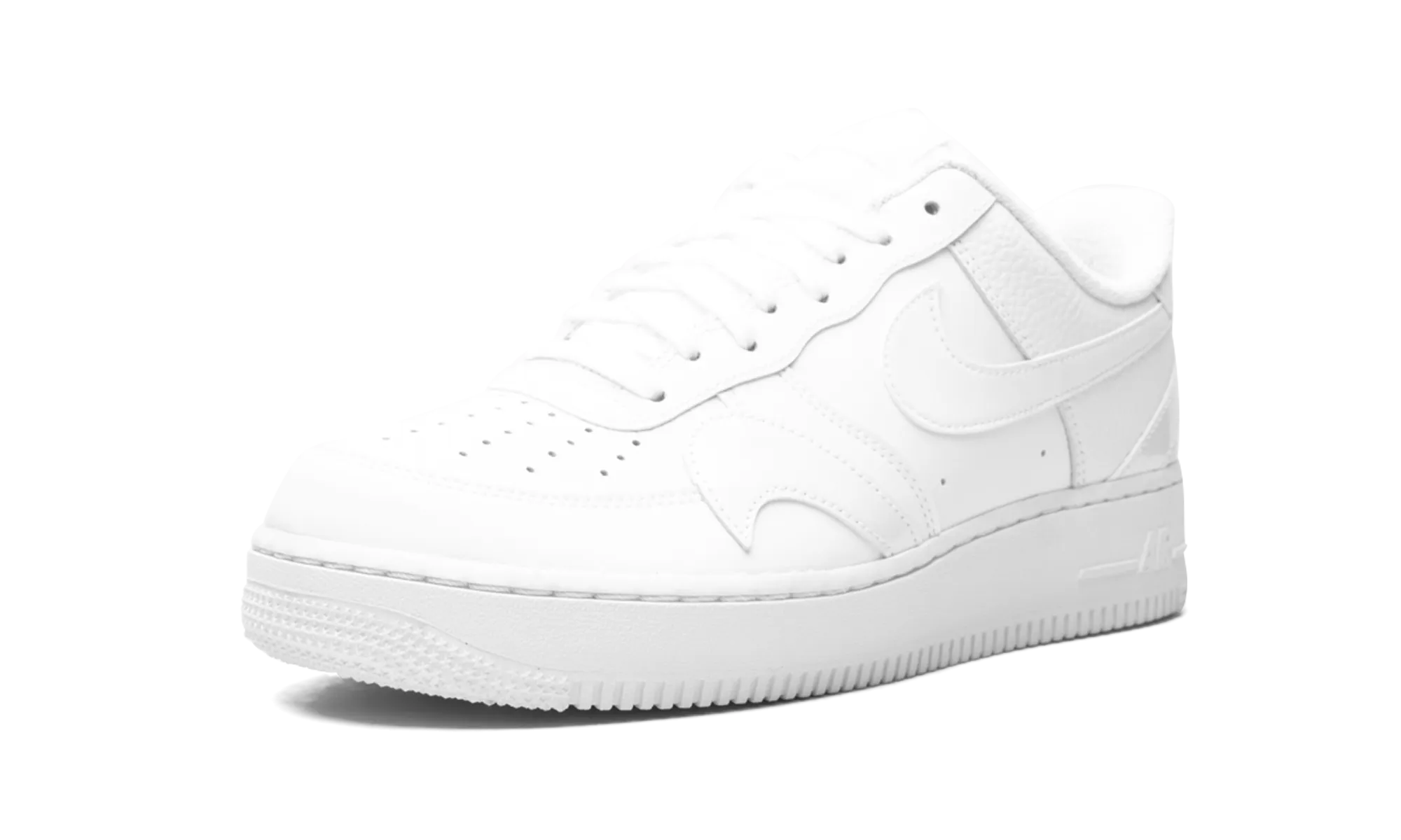 Free Action Ride Board Training Air Force 1 '07 LV8 "Misplaced Swoosh - Triple White"