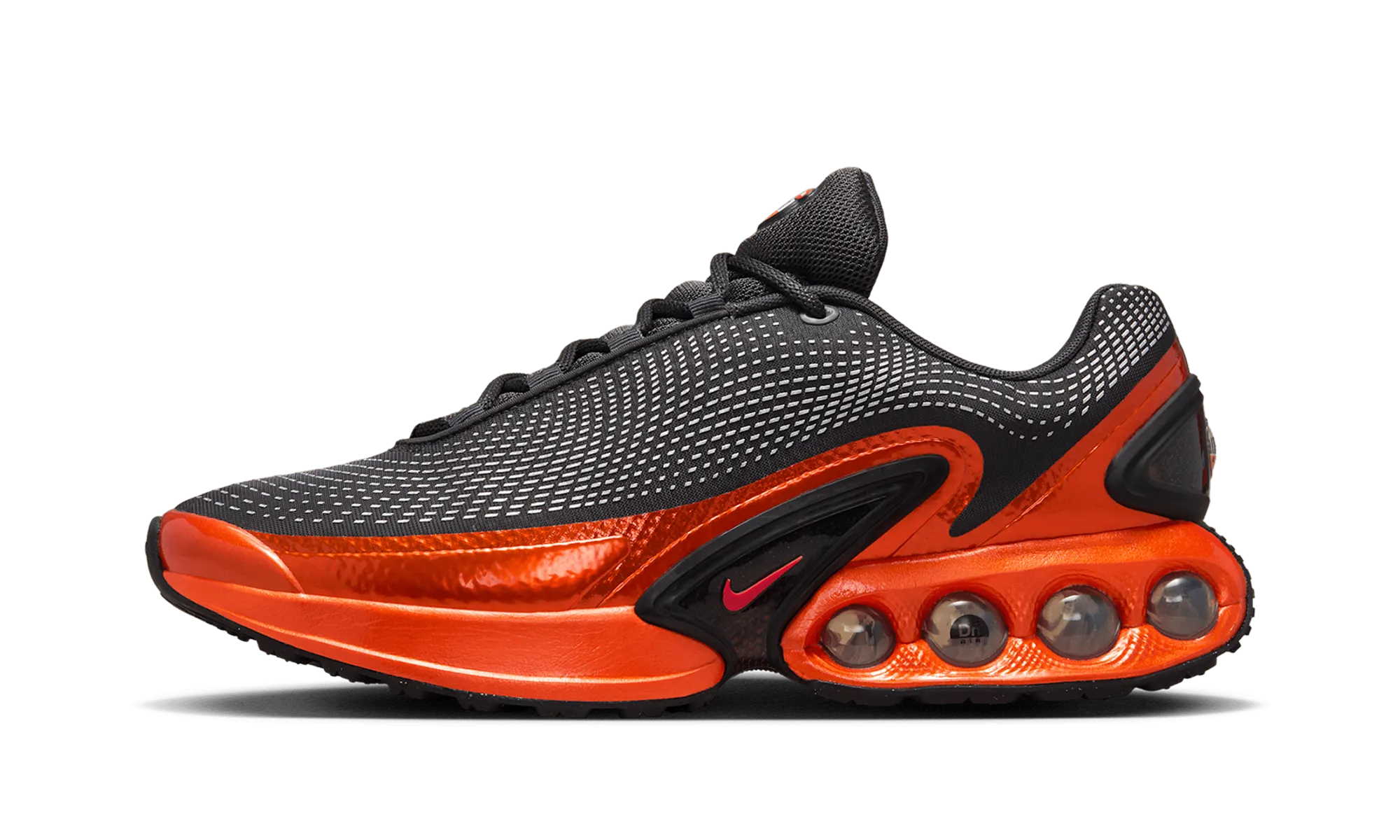 Shock Reduction Workout Gear AIR MAX DN QS "Dark Smoke Grey/Metallic Dark Grey/Salsa Red"