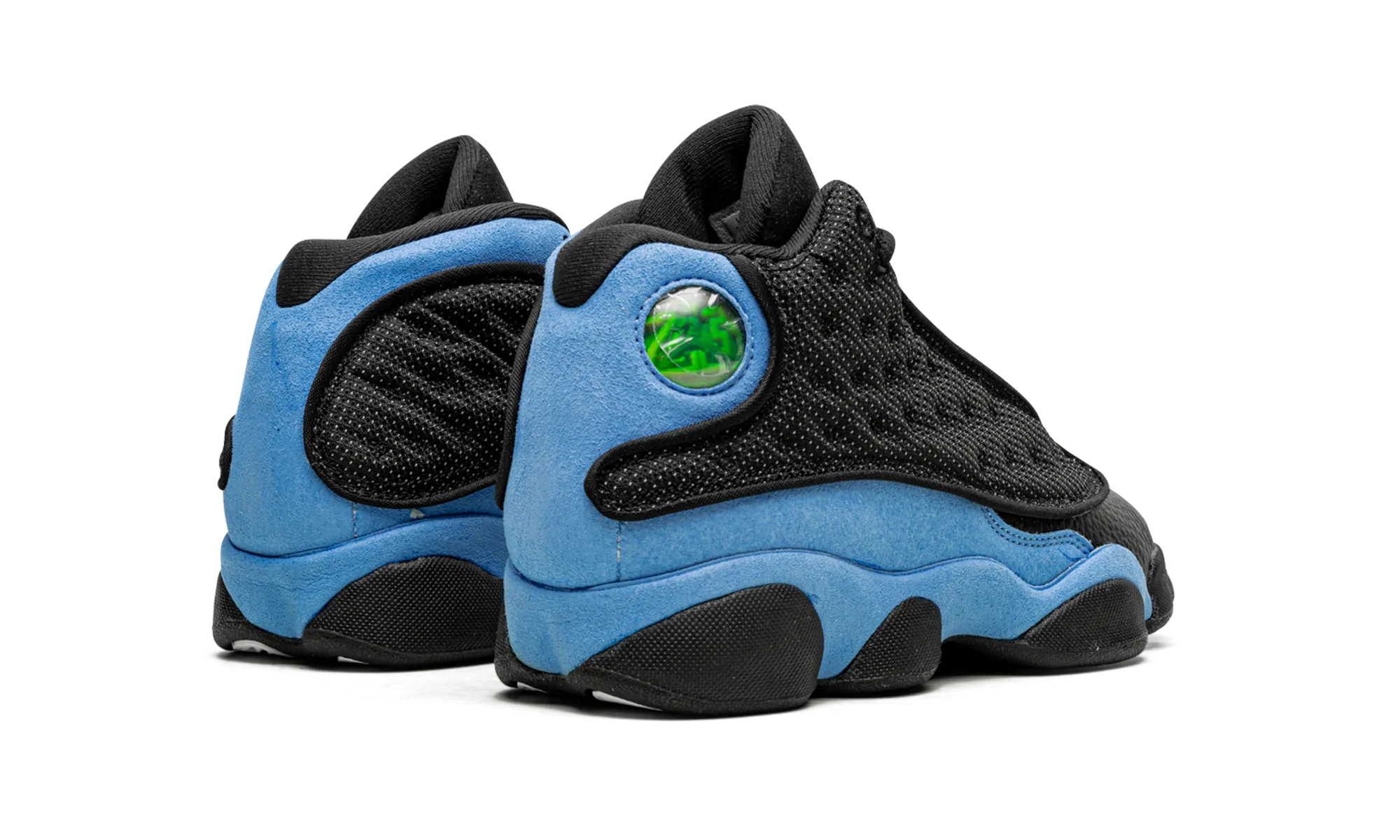 Air Jordan 13 GS "University Blue" Knit Weave Texture Move Natural