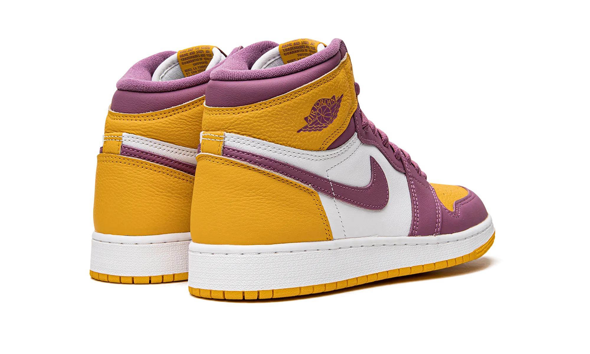 Regular Walk Soft Soles Air Jordan 1 Retro High OG GS "Brotherhood"