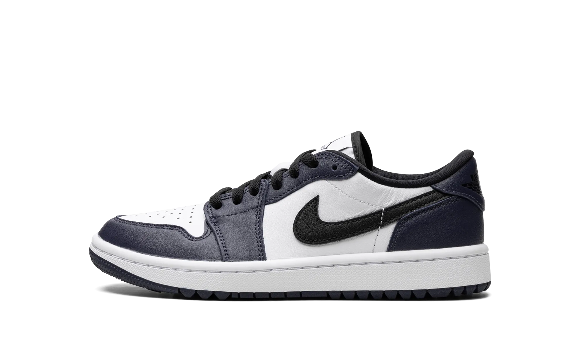Air Jordan 1 Low Golf "Midnight Navy" stretchy design