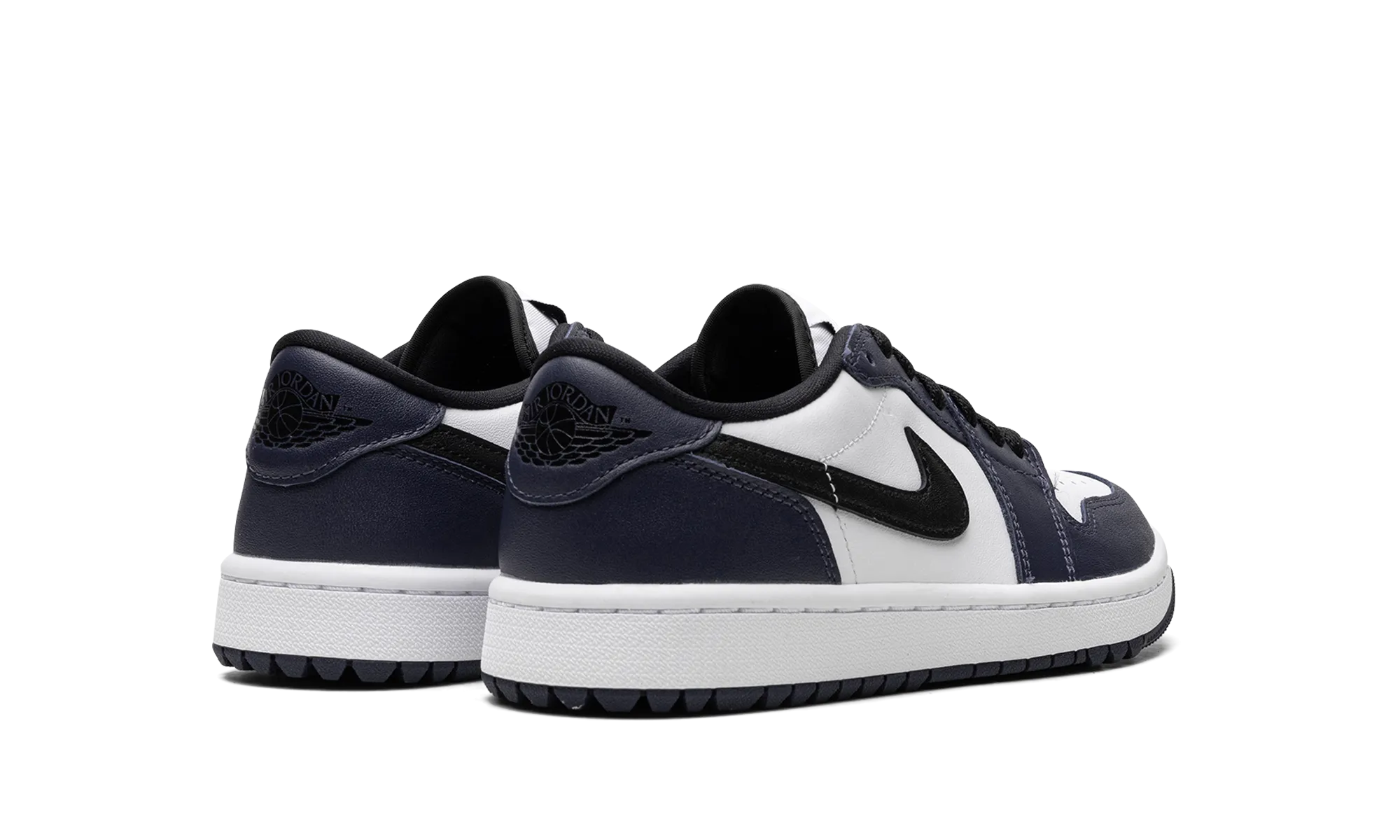 Air Jordan 1 Low Golf "Midnight Navy" Urban breathability High Ankle