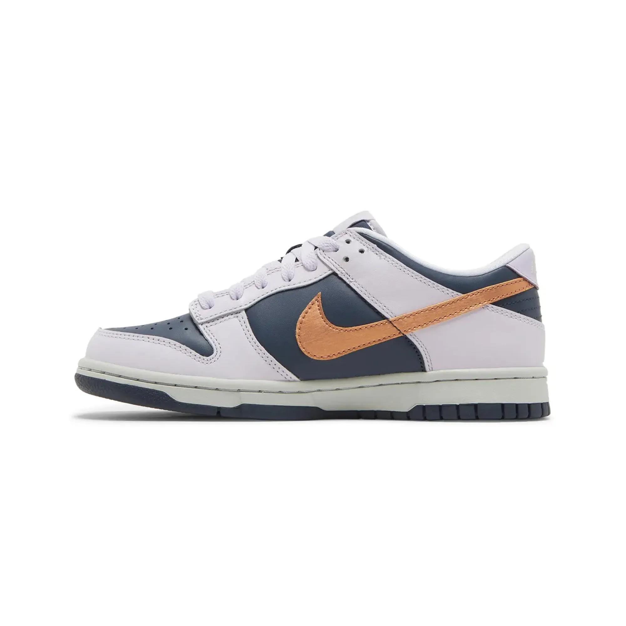Fashion Staple Knit Upper Dunk Low SE 'Copper Swoosh' GS (2022)
