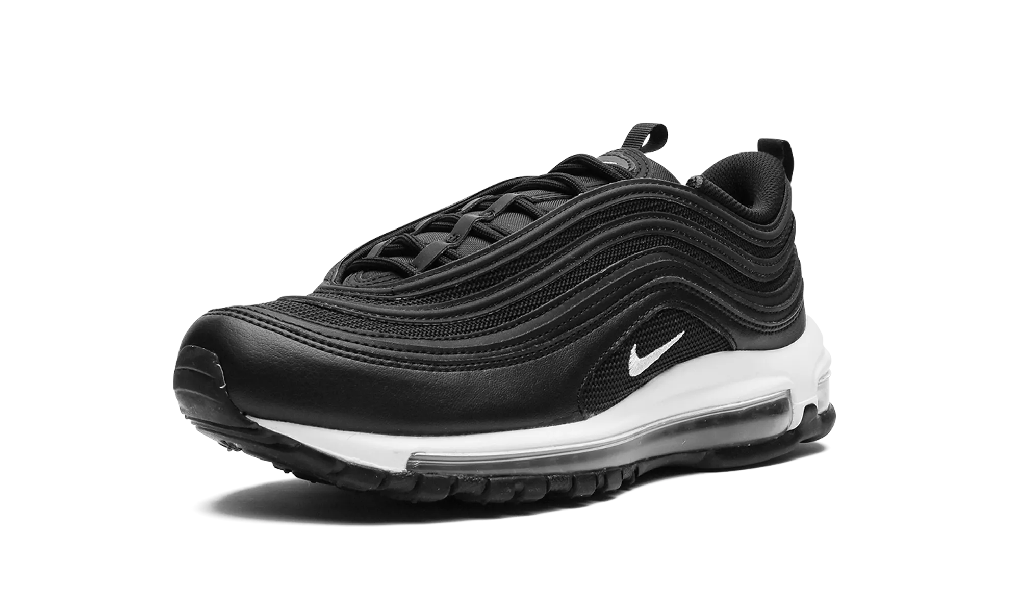 promote healthy running windproof - feature shoes AIR MAX 97 MNS WMNS "Next Nature Black"