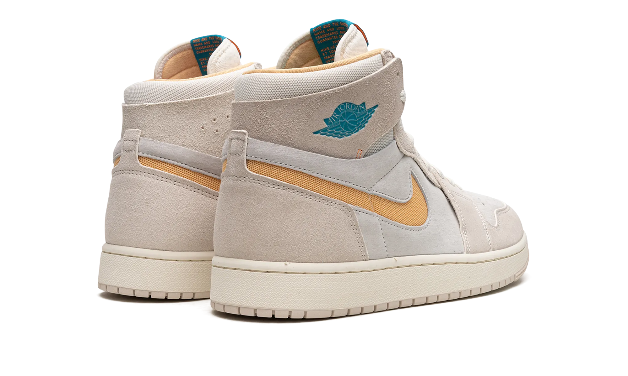 Air Jordan 1 Zoom CMFT 2 "Light Orewood Citrus" Motion Fit Thermo Regulating Fabric