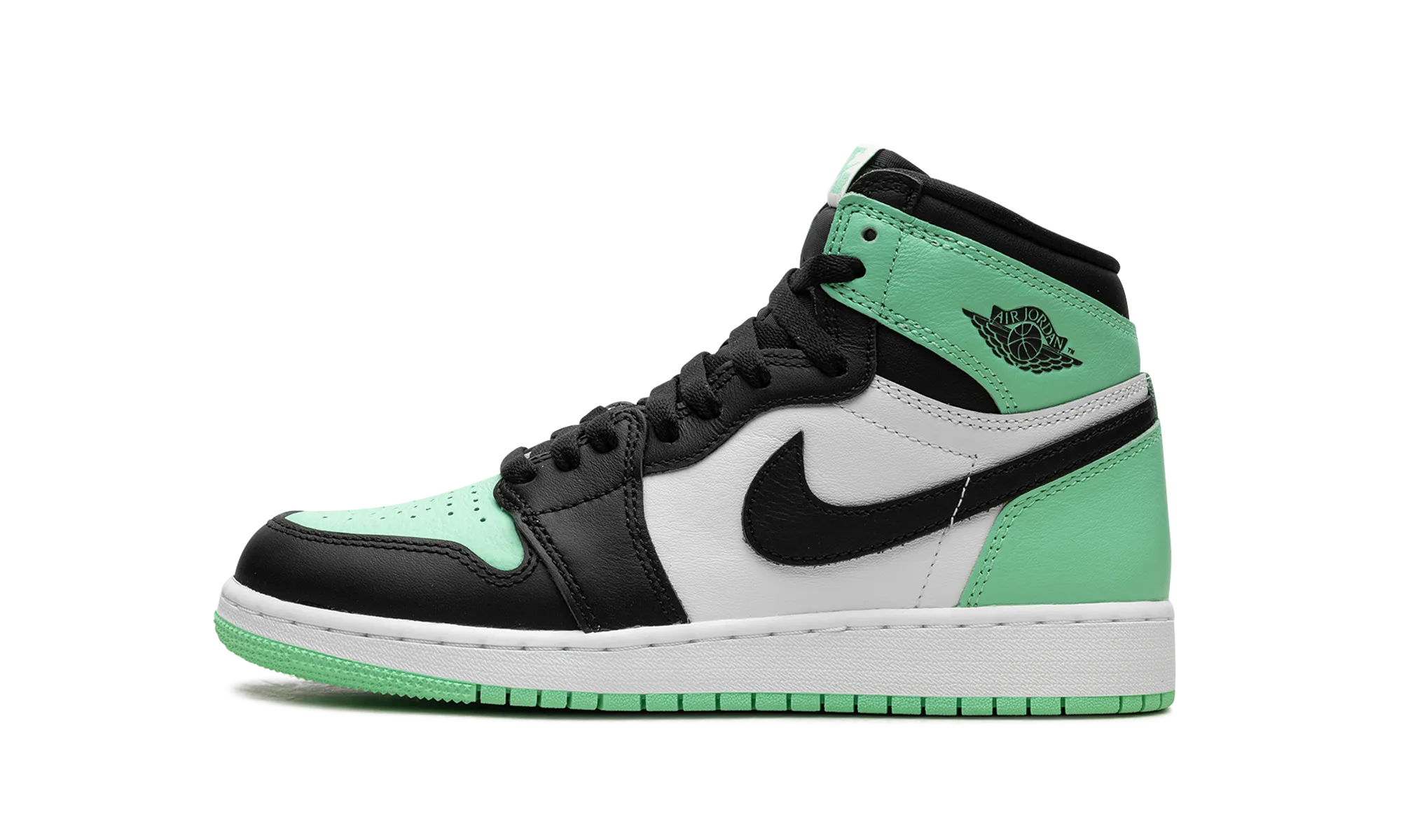 Fashion Blend Air Jordan 1 GS "Green Glow"