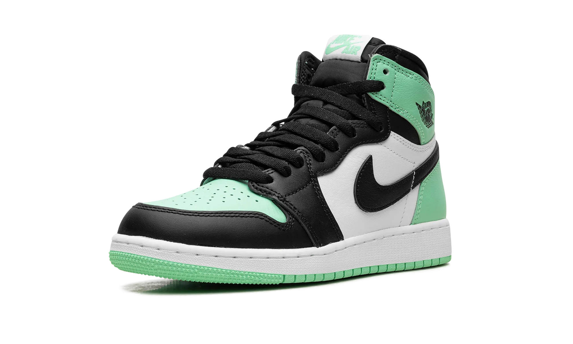 Road Fit Air Jordan 1 GS "Green Glow"