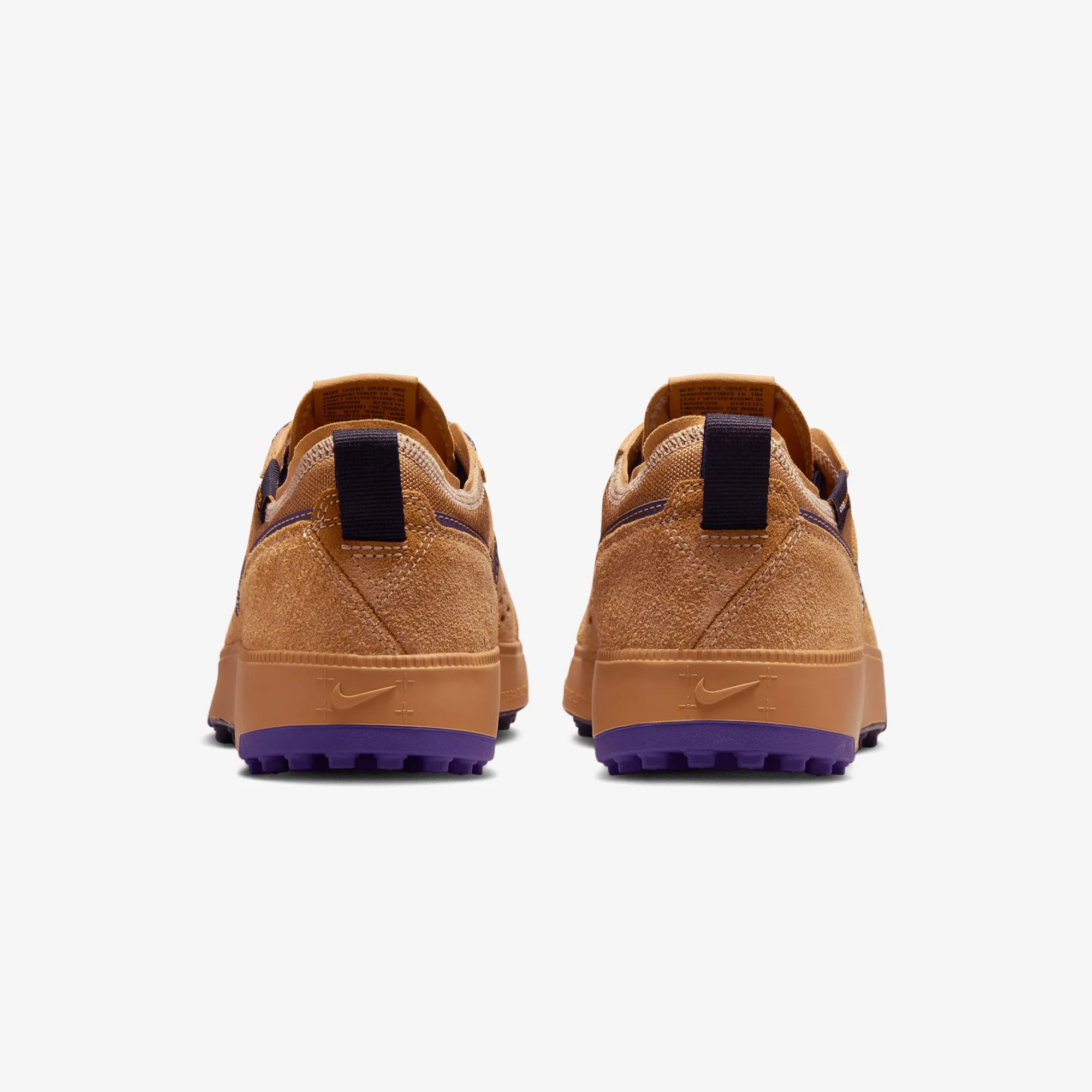 Nike | C1TY PREMIUM CORDURA? { FLAX/WILD GRAPE-BLACK-GUM YELLOW Gel Infused Heel Pad