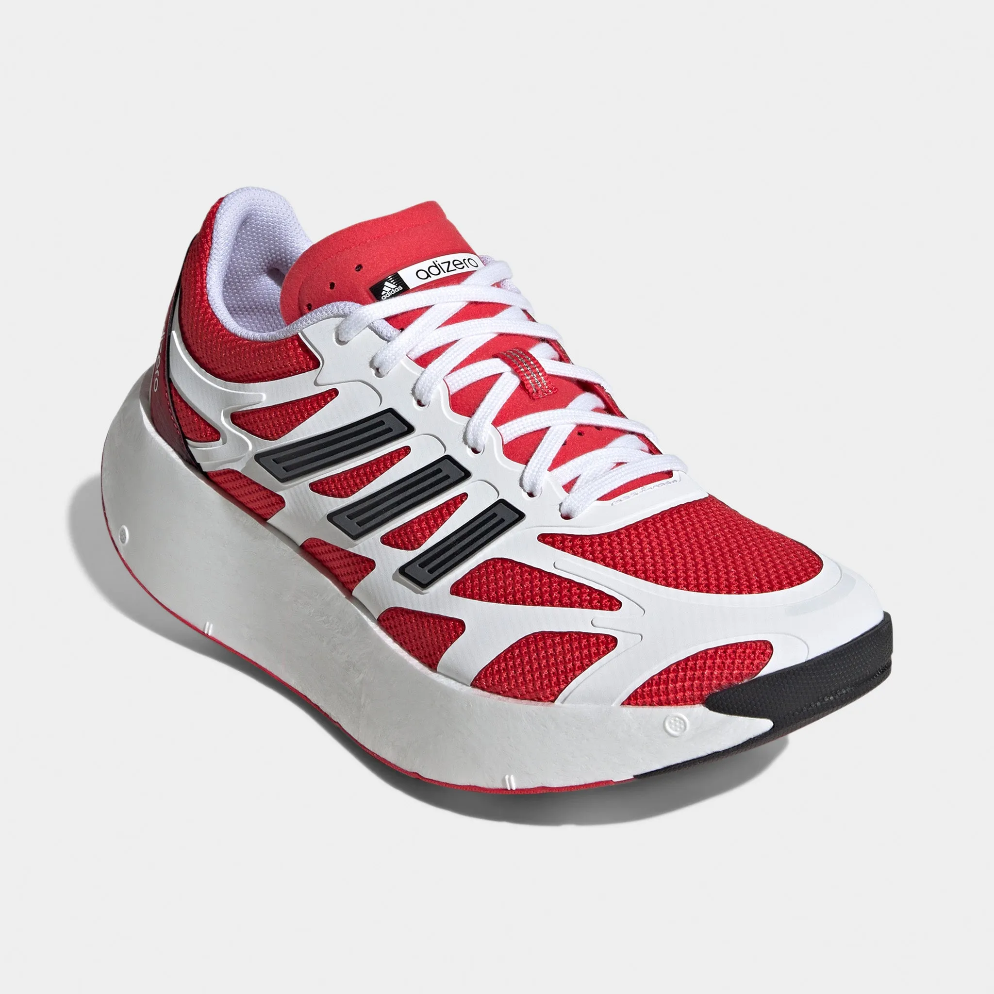 Anti Odor Technology Sustainable materials adidas Adizero Aruku Footwear White / Pure Ruby - Core Black