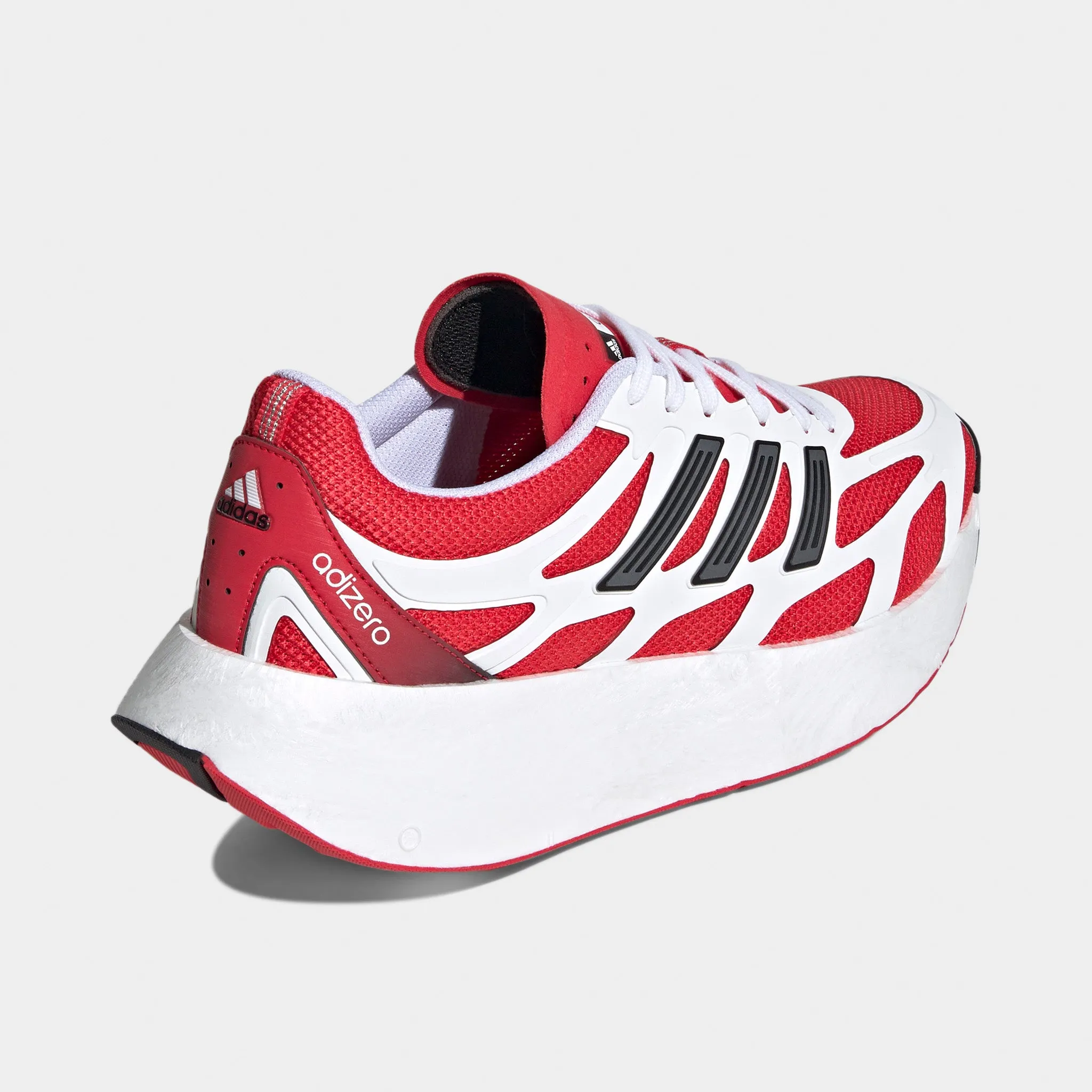 adidas Adizero Aruku Footwear White / Pure Ruby - Core Black Everyday Bare Footfeel