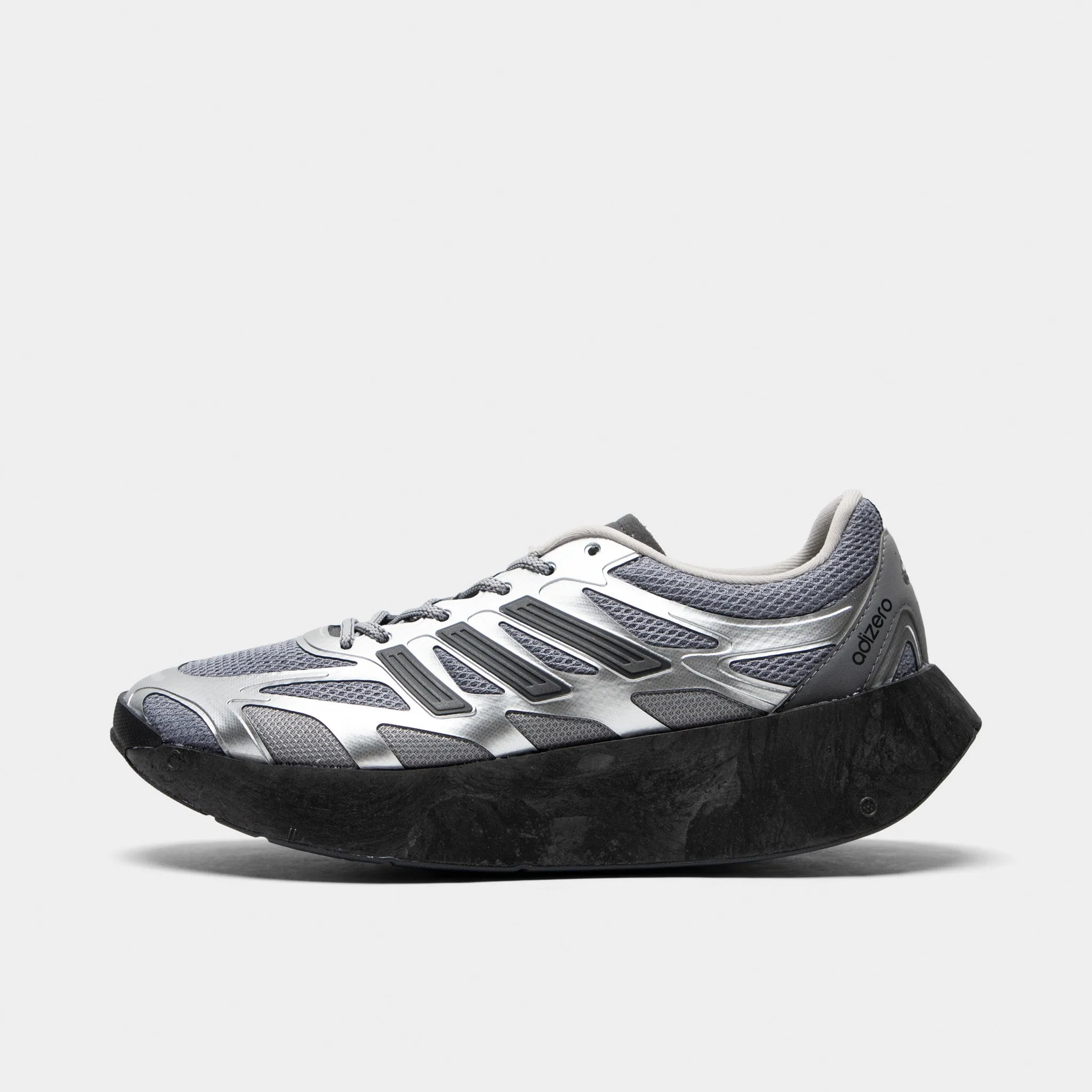 Eva Midsole Perforated Tongue adidas Adizero Aruku Silver / Grey