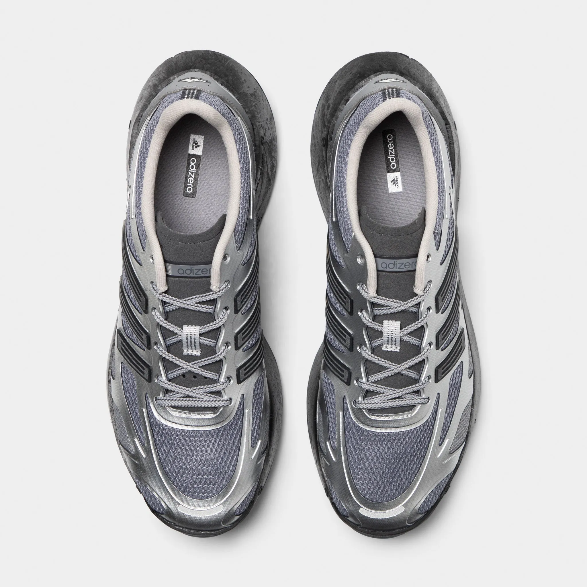 Anti Slip Outsole Comfortable Exercise adidas Adizero Aruku Silver / Grey