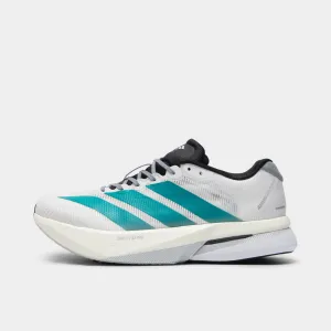 Subtle Detail adidas Adizero Boston 13 White / Pure Tea - Grey