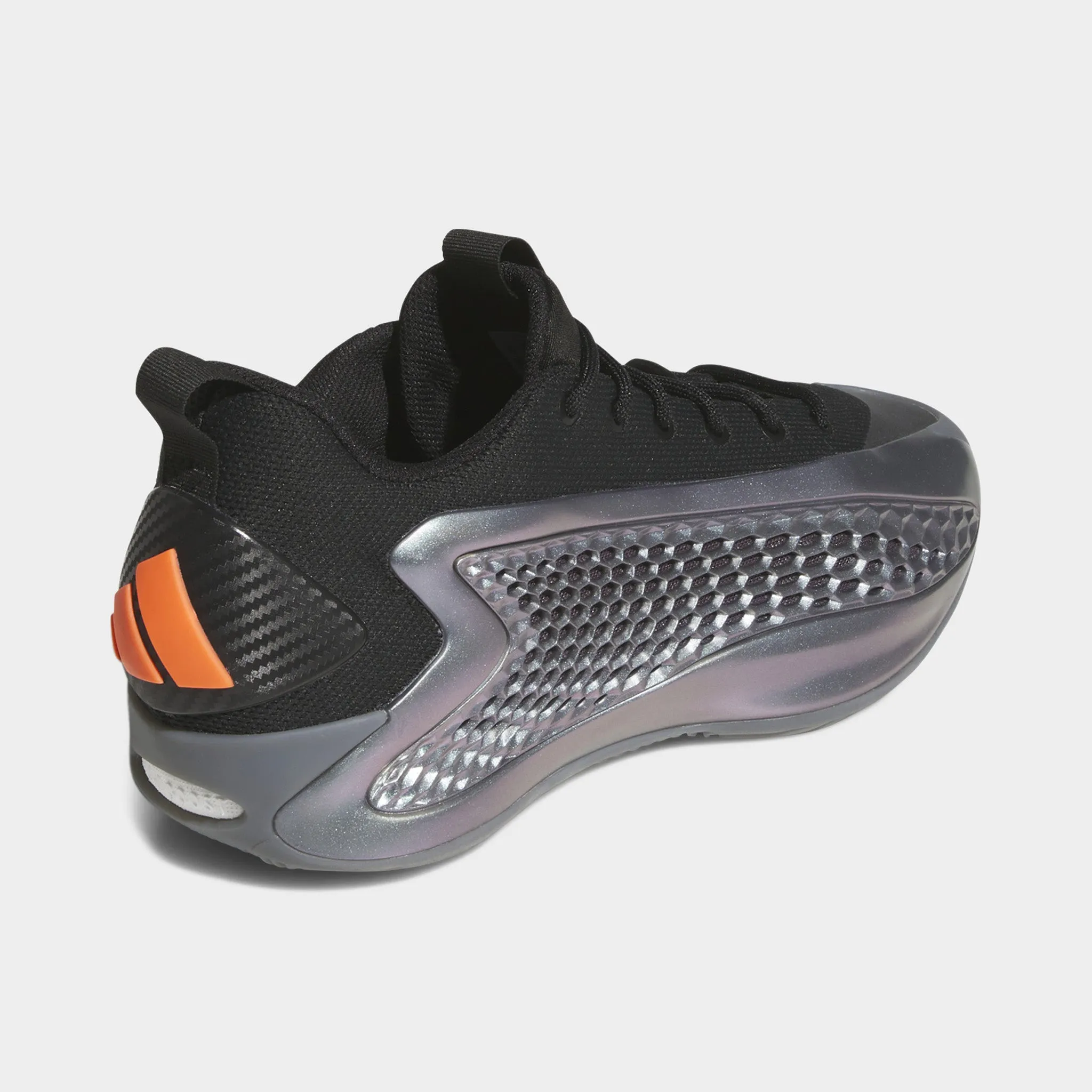 adidas Anthony Edwards 1 Low Grey / Black - Orange Motion Grip Core Flex