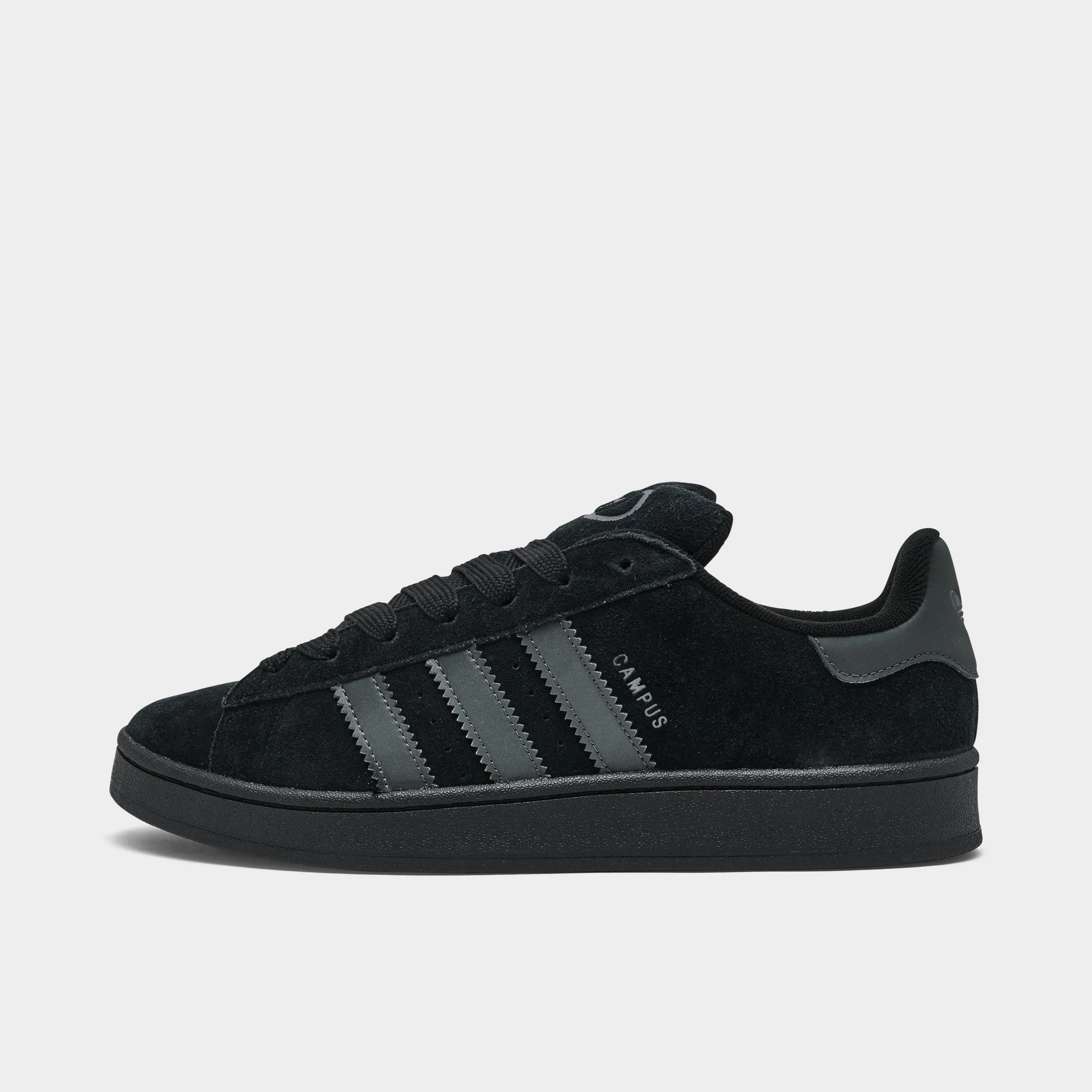 Adidas Campus 00s Black / Black  - Grey Thermoformed Heel Cup ToeProtection