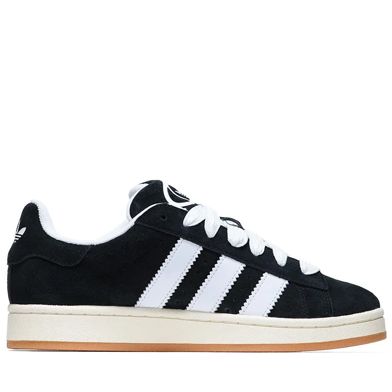Adidas Campus 00s - Core Black/Cloud White Secure Lace Loops Layered Support