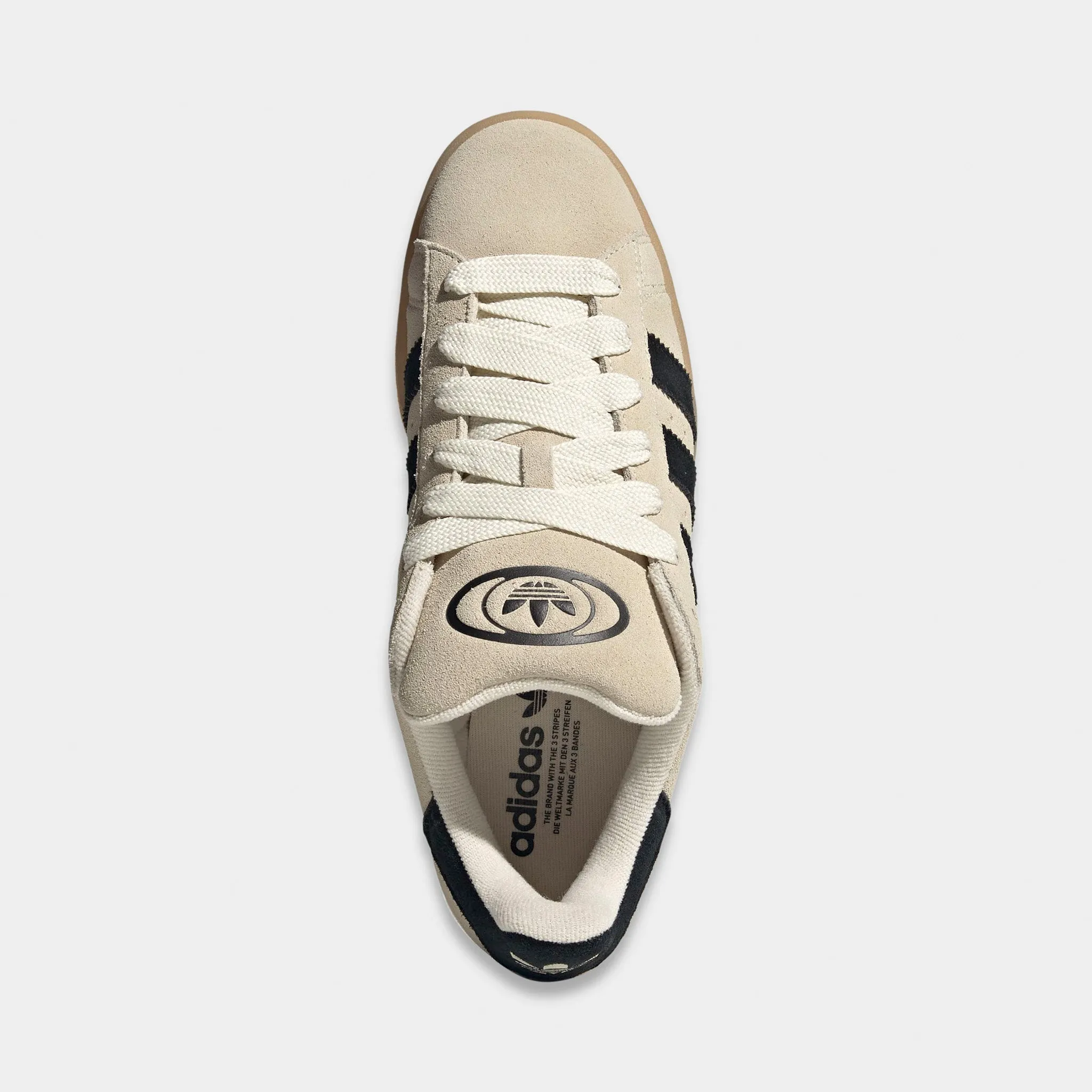 adidas Campus 00s Gum / White - Black Textured Tread