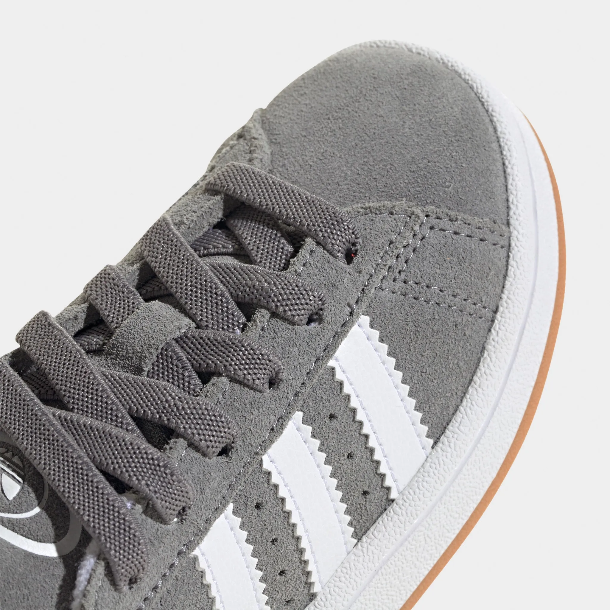 adidas Children's Campus 00s Grey Three / White - Gum Functional Flex