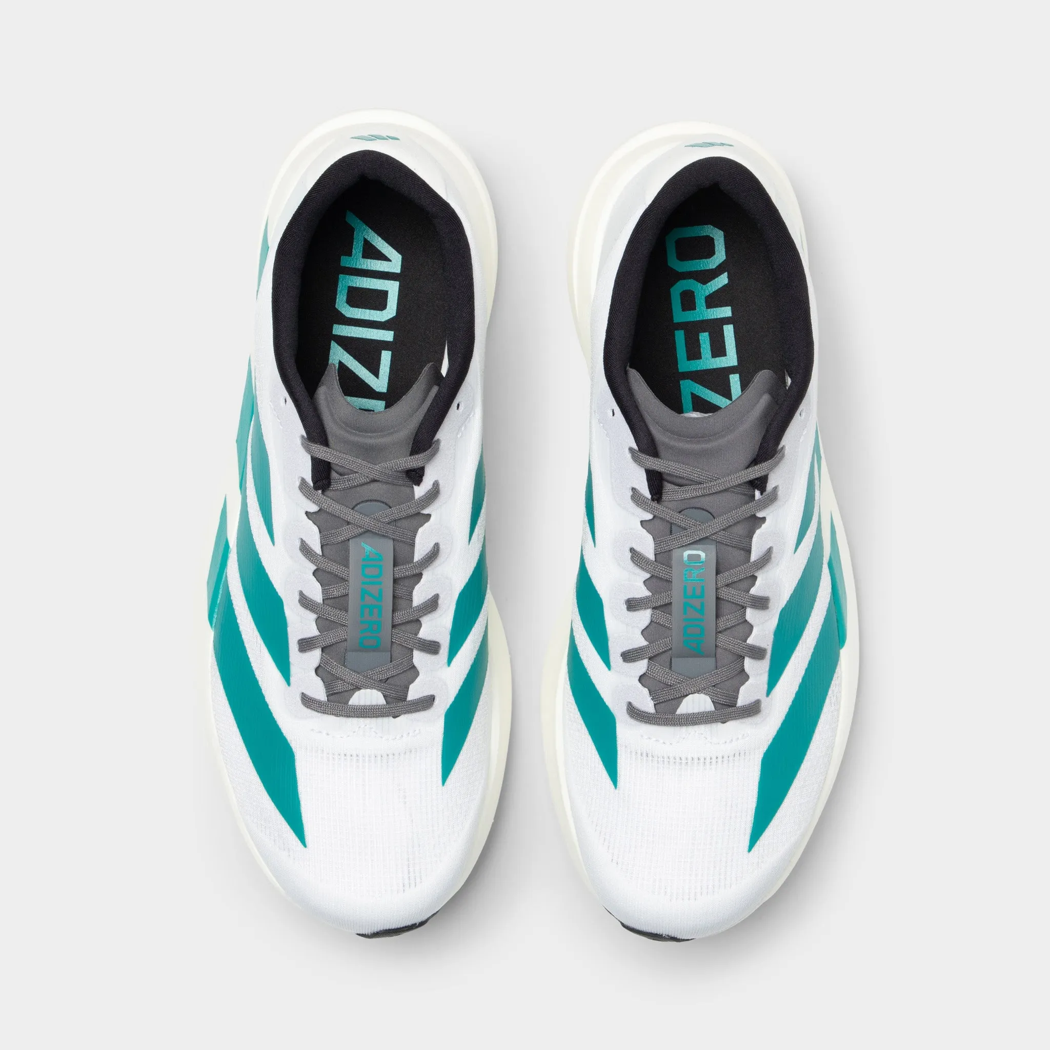 adidas Evo SL White / Teal - Black Mid   Top Style Energy Returning Technology