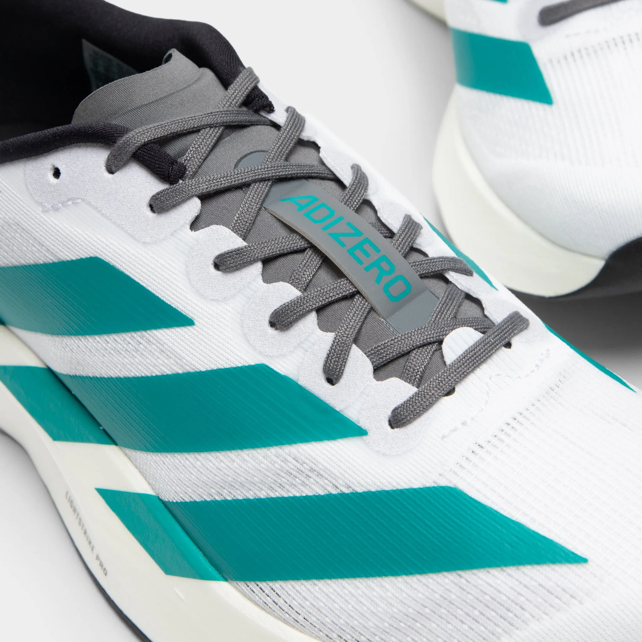 All-weather shock absorption adidas Evo SL White / Teal - Black