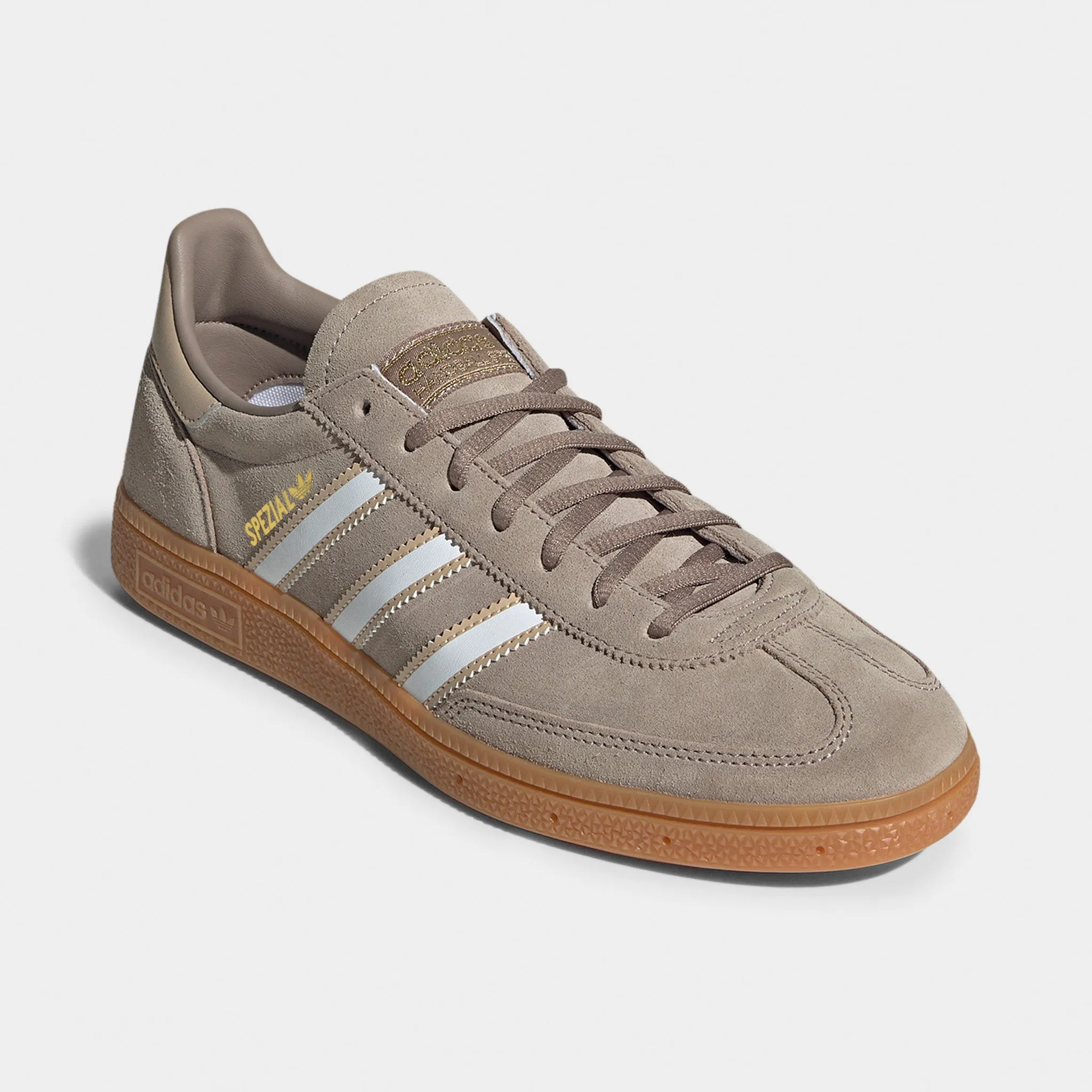 Adidas Handball Spezial Grey / White Noise Reducing Sole Running Vibe