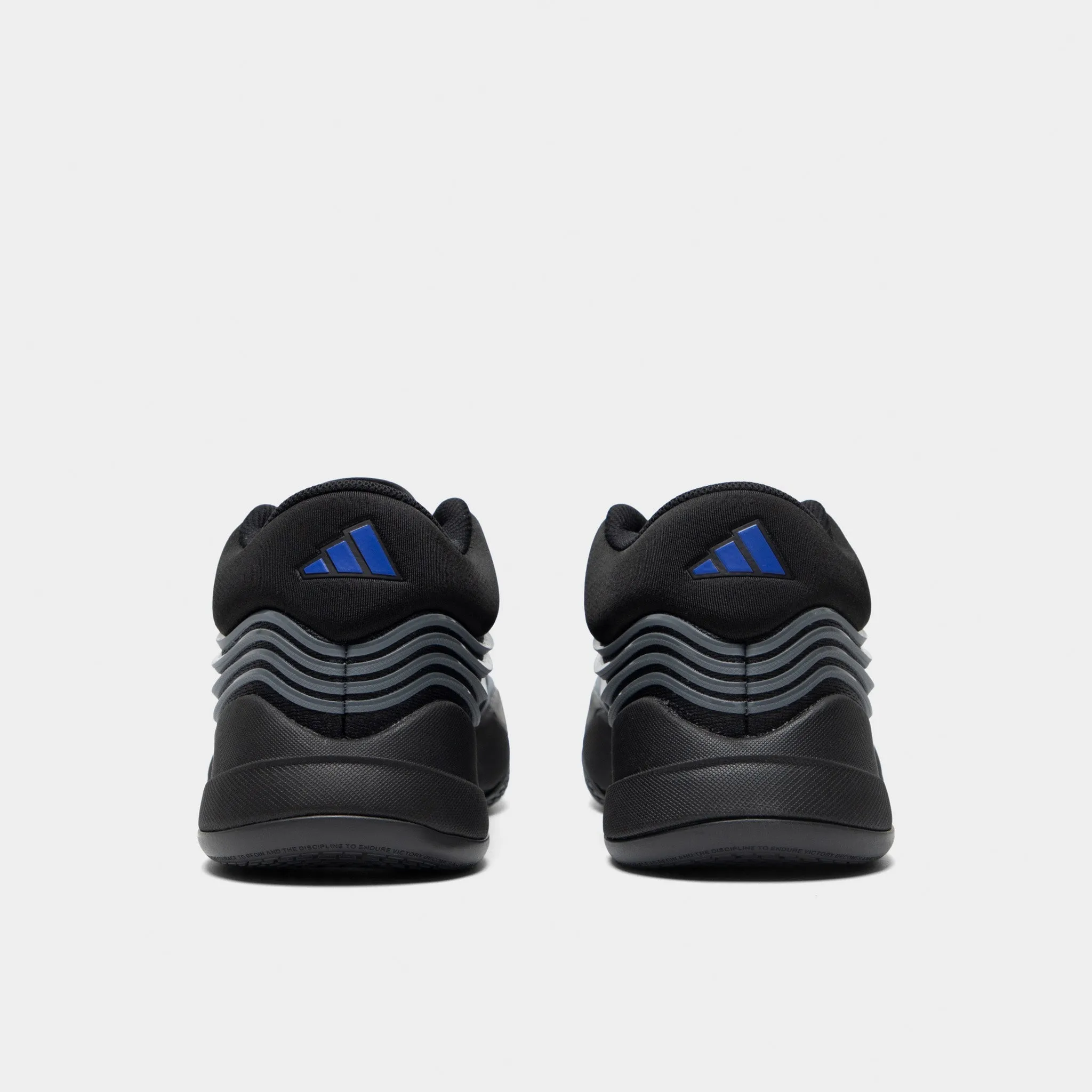 adidas Juniors' Dame X Core Black / Iron Metallic - Lucid Blue Balance Sole RemovableInsole