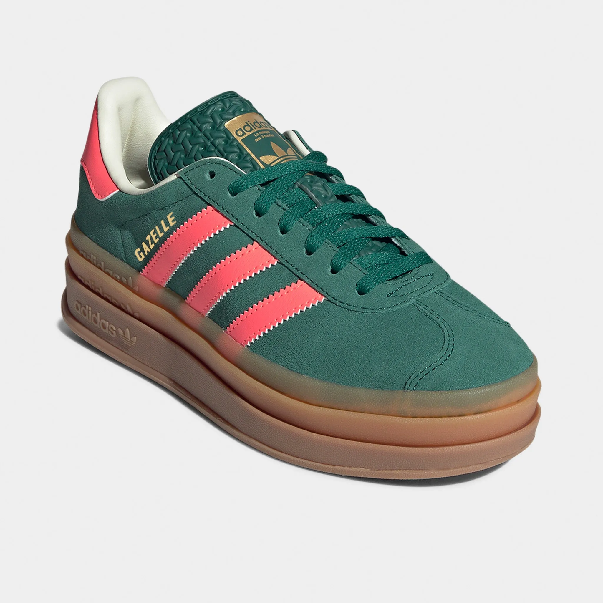 adidas Juniors' Gazelle Bold Green / Orange urban vibe