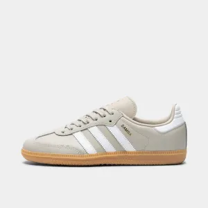 adidas Juniors' Samba OG Wonder Alumina / White - Gum Comfort water Pure Fit