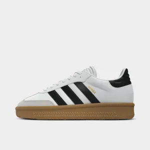 adidas Juniors' Samba XLG White / Black - Gum On Demand Comfort