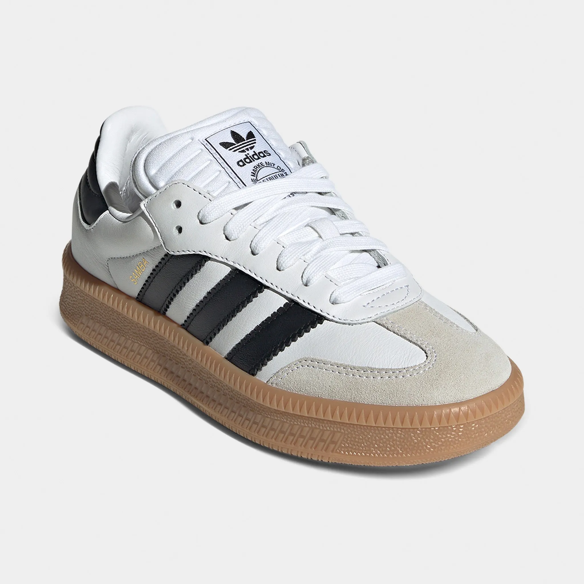 Mesh adidas Juniors' Samba XLG White / Black - Gum