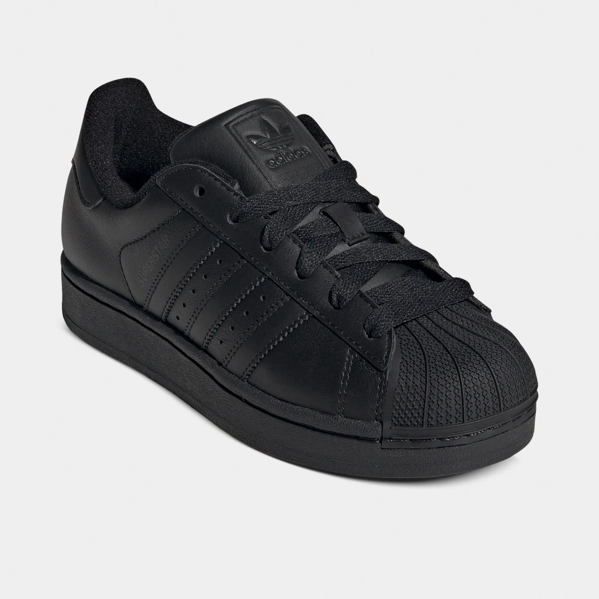 Flexible Sole Sporty Look adidas Juniors' Superstar II Core Black / Core Black - Core Black