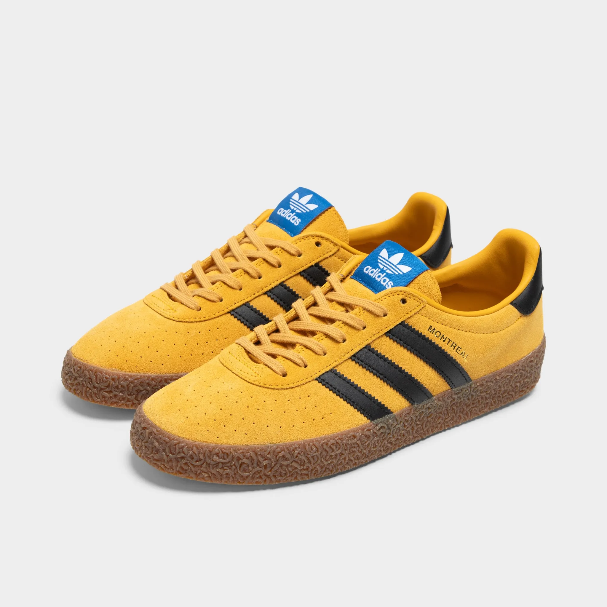 Adidas Montreal RM Yellow / Black - Gum Aerodynamic Shape shape fit