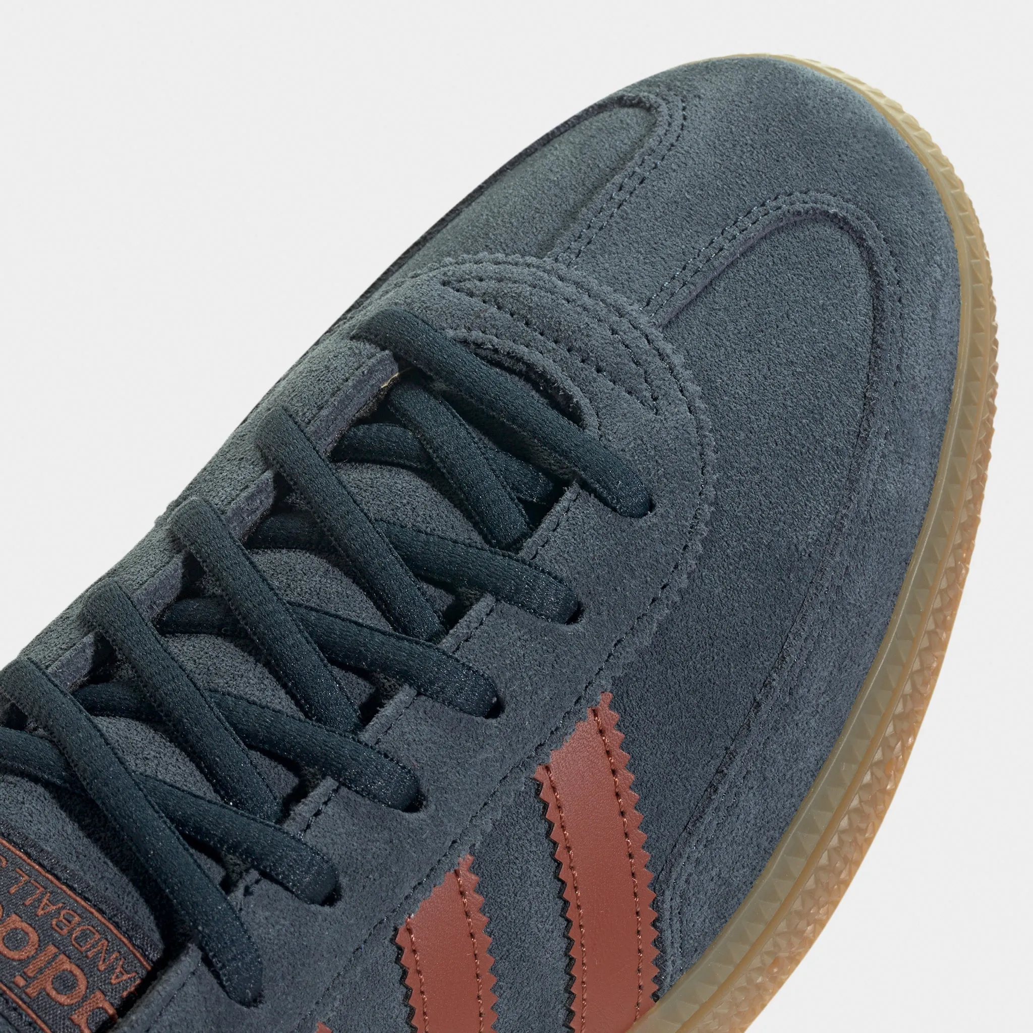 adidas Originals Handball Spezial Aurora Ink / Wild Sepia Worn Daily Water Resistant Knit