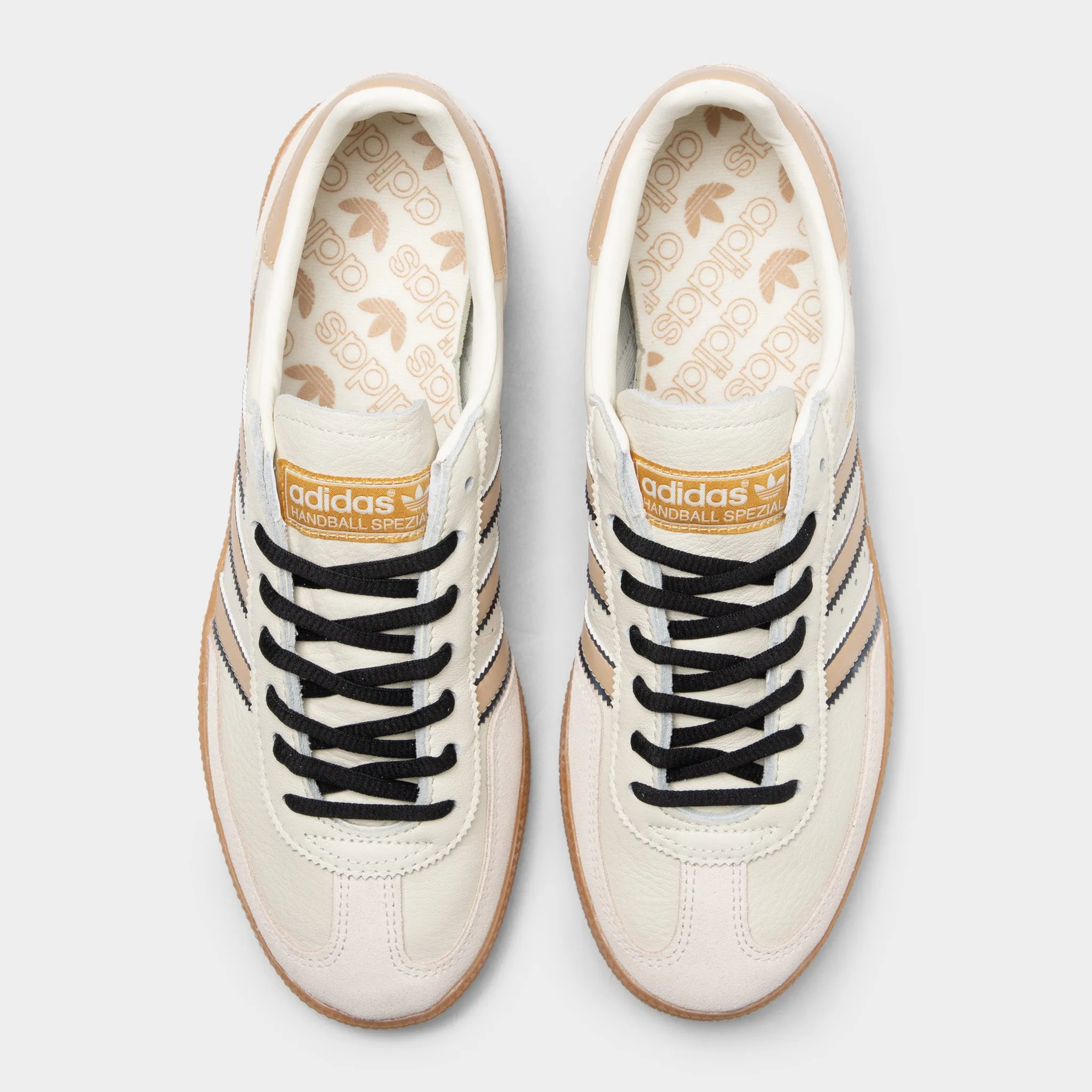 adidas Originals Handball Spezial Tan / Brown - Navy Precision Bonded Overlays