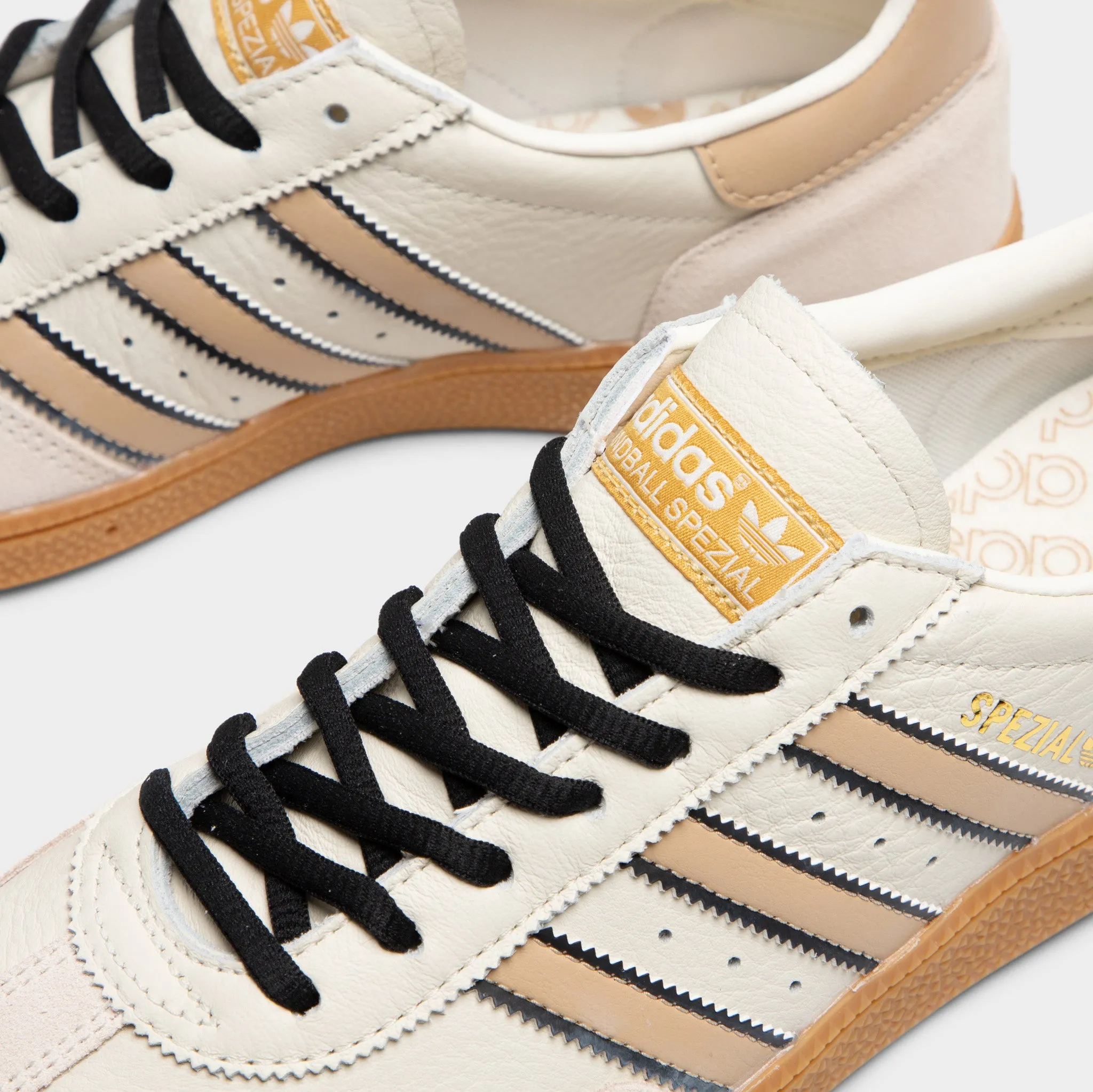 adidas Originals Handball Spezial Tan / Brown - Navy Slip   Resistant Impact protection